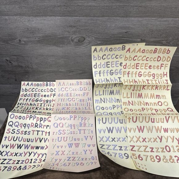 Large Vintage / Y2k Scrapbook Lot 35 Sheets & Two New Refills - Picture 5 of 16